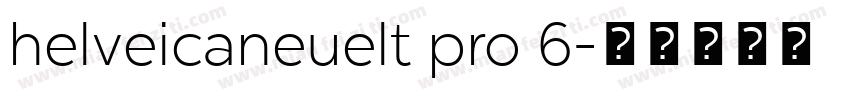helveicaneuelt pro 6字体转换